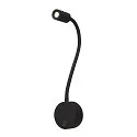 SLV Premium LED Displaylamp DIO FLEX PLATE, with flex arm and switch, 1.9W 45°, 3000K 70lm, black