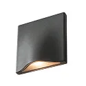 SLV LED Udendørs Væglampe VILUA I WL, IP54, 16W 3000K 405lm 100°, antracit
