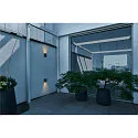 SLV LED Udendørs Væglampe VILUA I WL, IP54, 16W 3000K 405lm 100°, antracit