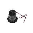 SLV LED Loftindbygningslampe HORN MAGNA, 7.7W 3000K,, 415lm 25°, sort