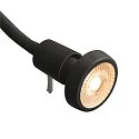 SLV Væglampe DIO FLEX PLATE QPAR51 WL, GU10 maks. 50W, sort