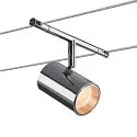 LED Wirelampe til 12 Volt wiresystem TENSEO NOBLO Spot, 36°, 2700K, chrom