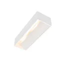 LED Wall luminaire LOGS IN L, 17W, 3000K, 1100lm, TRIAC dimmable, white