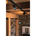 SLV LED 1-Faset Downlight KALU TRACK LED, 13W, 85°, 3000K, 860lm, inkl. 1-Faset-Adapter, sort