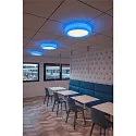 SLV LED Væg-/Loftlampe SLV VALETO® MALANG LED, 39W, 110°, 2700-6500K, 2400/350lm, IP20, hvid