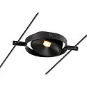 LED Wirelampe DURNO til TENSEO 12 Volt wiresystem, 9W, 2700K, 360lm, sort