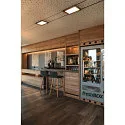 LED Wirelampe PLYTTA rectangular til TENSEO 12 Volt wiresystem, 9W, 2700K, 580lm, sort