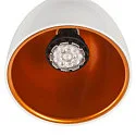 SLV 1-Phase spot PARA CONE 14 QPAR51, GU10, incl. 1-Phase adaptor, white/gold