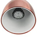 SLV 3-Faset Downlight PARA CONE 14 QPAR51, GU10, inkl. 3-Faset-Adapter, kobber/hvid