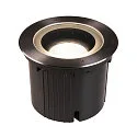 LED Gulvindbygningslampe DASAR® 270 LED Udendørslampe, rund, symmetrisk lysstråle, 30W, IP65/IP67, sort, rustfrit stål