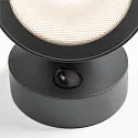 SLV LED Udendørsspot ESKINA SPOT SENSOR LED Væg-/Loftlampe, 14,5W, 95°, 3000/4000K, 1000lm, IP54, dæmpbar, antracit