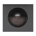 SLV LED Udendørsspot ESKINA SPOT SENSOR LED Væg-/Loftlampe, 14,5W, 95°, 3000/4000K, 1000lm, IP54, dæmpbar, antracit