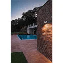 SLV LED Udendørsspot ESKINA SPOT SENSOR LED Væg-/Loftlampe, 14,5W, 95°, 3000/4000K, 1000lm, IP54, dæmpbar, antracit