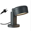 SLV LED Udendørsspot ESKINA 30 POLE LED Standerlampe, 14,5W, 95°, 3000/4000K, 1000lm, IP65, dæmpbar, antracit