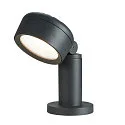 SLV LED Udendørsspot ESKINA 30 POLE LED Standerlampe, 14,5W, 95°, 3000/4000K, 1000lm, IP65, dæmpbar, antracit