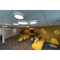 SLV LED Pendant luminaire ONE 60 DALI LED, 25W, 3000/4000K, 1400/1500lm, white