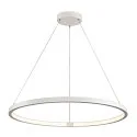 SLV LED Pendant luminaire ONE 80 DALI LED, 35W, 3000/4000K, 2000/2200lm, white