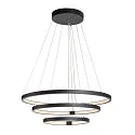 LED Pendant luminaire ONE TRIO DALI LED, 65W, 3000/4000K, 3900/4200lm, black