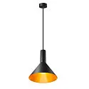SLV Pendant luminaire PHELIA 275, E27, black/gold