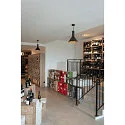 SLV Pendant luminaire PHELIA 275, E27, black/gold