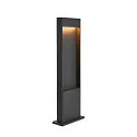 LED Udendørslampe FLATT POLE LED Standerlampe, 9,7W, 3000/4000K, 400lm, IP65, 65cm, antracit