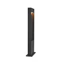 SLV LED Udendørslampe FLATT POLE LED Standerlampe, 9,7W, 3000/4000K, 400lm, IP65, 65cm, antracit