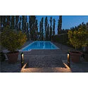 SLV LED Udendørslampe FLATT POLE LED Standerlampe, 9,7W, 3000/4000K, 400lm, IP65, 65cm, antracit