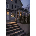 SLV LED Udendørslampe FLATT POLE LED Standerlampe, 9,7W, 3000/4000K, 400lm, IP65, 65cm, antracit/brun