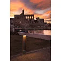 LED Outdoor luminaire FLATT POLE LED Floor lamp, 9,7W, 3000/4000K, 400lm, IP65, 100cm, anthracite/brown