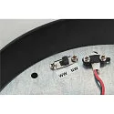 SLV LED Ceiling luminaire FERA 25 CL DALI LED Downlight, 19,5W, 90°, 3000/4000K, 1650lm, glass matt, black