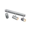 SLV LED Loftlampe NOBLO III LED Strahler, 24W, 36°, 2700K, 1800lm, grå