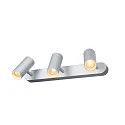 SLV LED Loftlampe NOBLO III LED Strahler, 24W, 36°, 2700K, 1800lm, grå