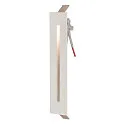 SLV LED Væg-/Indbygningslampe NOTAPO, 3000K, 6lm, weiß, 18cm