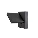 SLV LED Udendørs-/Væglampe ABRIDOR SENSOR LED, 14W, 3000/4000K, 750lm, IP54, antracit