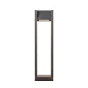 SLV LED Udendørslampe QUAD POLE LED Standerlampe, 18W, 100°, 3000K, 1550lm, IP65, antracit