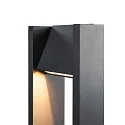 SLV LED Udendørslampe QUAD POLE LED Standerlampe, 18W, 100°, 3000K, 1550lm, IP65, antracit