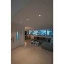 SLV LED Loft-/Indbygningslampe SENSER 12 LED, rund, 3000K, 470lm, IP20, hvid