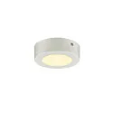 LED Loftlampe SENSER 12 LED, rund, 8,2W, 3000K, 480lm, IP20, hvid