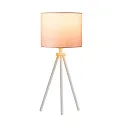 SLV Bordlampe FENDA II Stativ tre-benet, E27 maks. 40W, , uden skærm, hvid