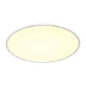 SLV LED Ceiling luminaire PANEL 60 DALI LED, round, 42W, 110°, 4000K, 3350lm, white