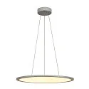 LED Pendel PANEL 60 DALI LED, rund, 42W, 110°, 3000K, 3150lm, grå