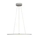 SLV LED Pendel PANEL 60 DALI LED, rund, 42W, 110°, 4000K, 3350lm, grå