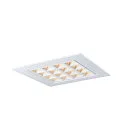 LED Loft-/Indbygningslampe LED PAVONO 600x600, 100°, UGR 16, hvid, 3000K, 3200lm