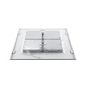 SLV LED Loft-/Indbygningslampe LED PAVONO 600x600, 100°, UGR 16, hvid, 4000K, 3350lm