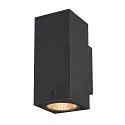 Premium-LED Udendørs Væglampe ENOLA SQUARE UP/DOWN CCT, IP65 IK02, M version, 19W 3000/4000K 1480/1680lm 38°, CRi>90