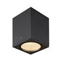 SLV Premium-LED Udendørs Væglampe ENOLA SQUARE CCT, IP65 IK02, S version, 9W 3000/4000K 510/580lm 38°, CRi>90, antracit