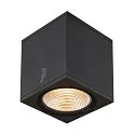 SLV Premium-LED Udendørs Væglampe ENOLA SQUARE CCT, IP65 IK02, M version, 10W 3000/4000K 700/800lm 38°, CRi>90, antracit