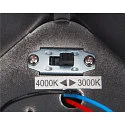 SLV Premium-LED Udendørs Væglampe ENOLA SQUARE CCT, IP65 IK02, M version, 10W 3000/4000K 700/800lm 38°, CRi>90, antracit