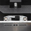 SLV Premium-LED Udendørs Væglampe ENOLA ROUND UP/DOWN CCT, IP65 IK02, L version, 53W 3000/4000K 2700/3000lm 38°, CRi>90, antracit
