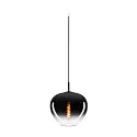 SLV Pendel PANTILO CONVEX 29 Indoor, E27, chrom, åben kabelende